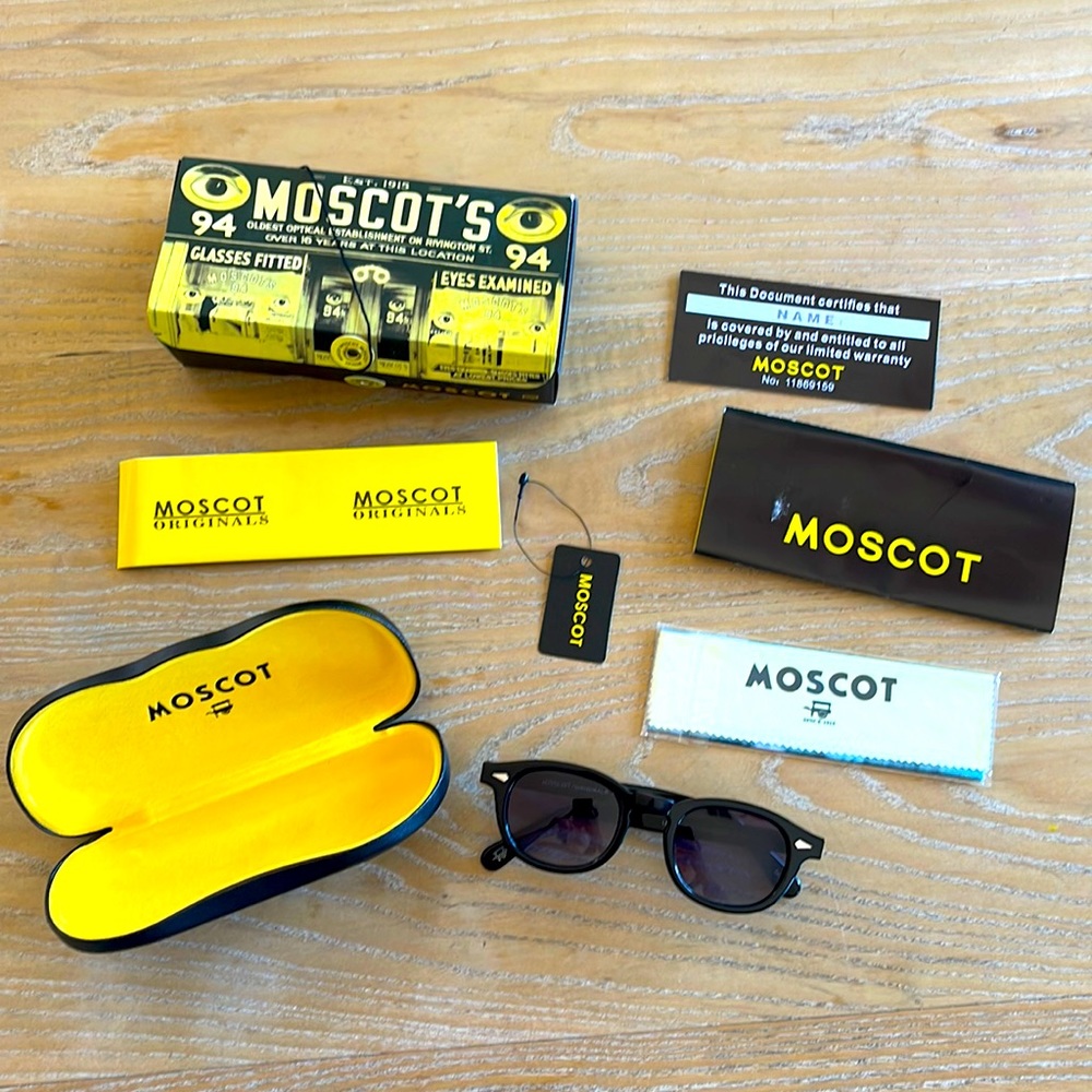 MOSCOT LEMTOSH PURPLE TINTS